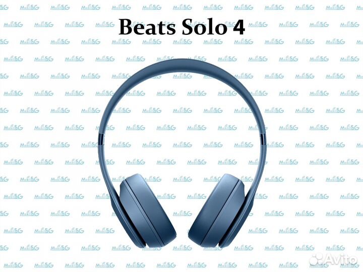 Беспроводные наушники beats Solo 4 Blue