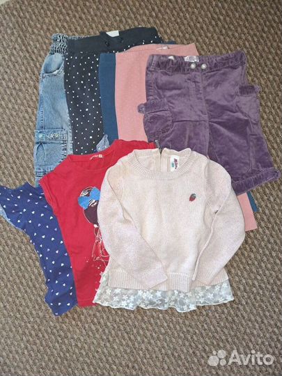 Пакет одежды для девочки, рост 104 см