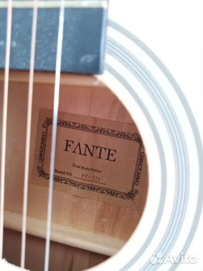 Акустическая гитара Fante FT-221