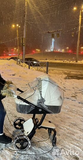 Коляска 2в1 Luxmom FooFoo Ving