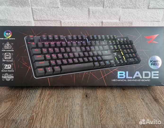 Zet Gaming Blade Kailh Red