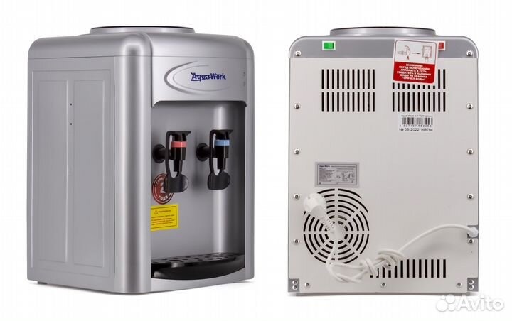 Настольный кулер для воды AW 0.7-TDR гор/хол вода