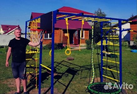 Детская площадка спорткомплекс 