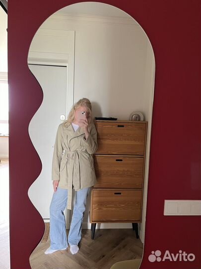 Тренч плащь zara