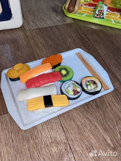 Детская игровая кухня со звуком