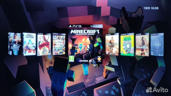 Sony Playstation 3 Slim/Прошита/Evilnat/15 Игр