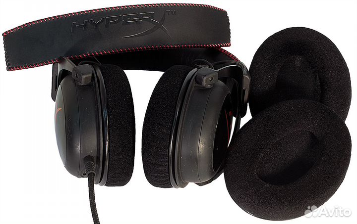 Амбушюры + оголовье HyperX Cloud, Alpha, Alpha S