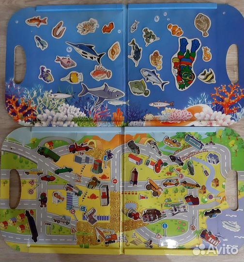 Развивающие магнитные игры