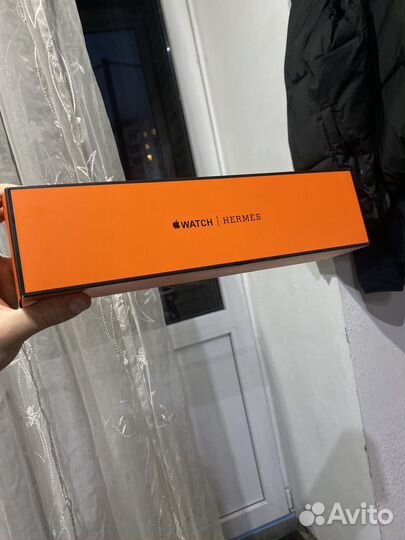 Часы apple watch 8 series hermes