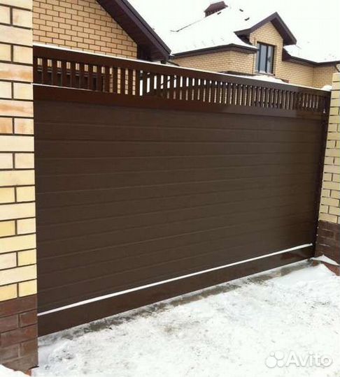 Откатные ворота и воротные системы