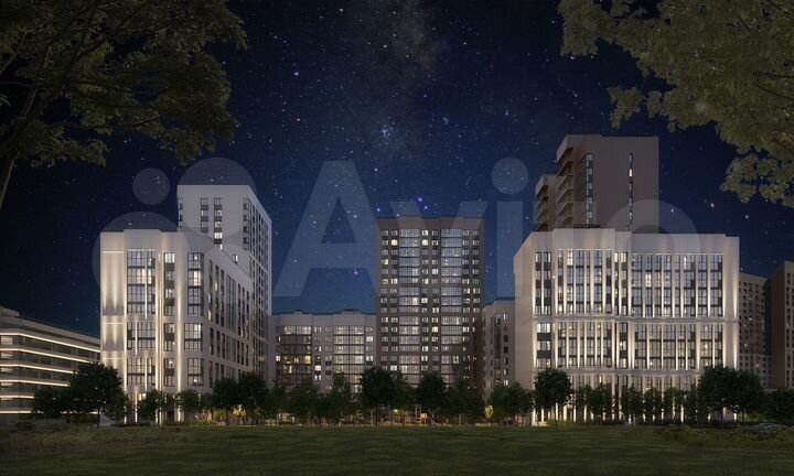 3-к. квартира, 75,3 м², 1/20 эт.