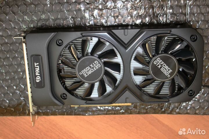 Видеокарта Palit GeForce 1050ti Dual OC