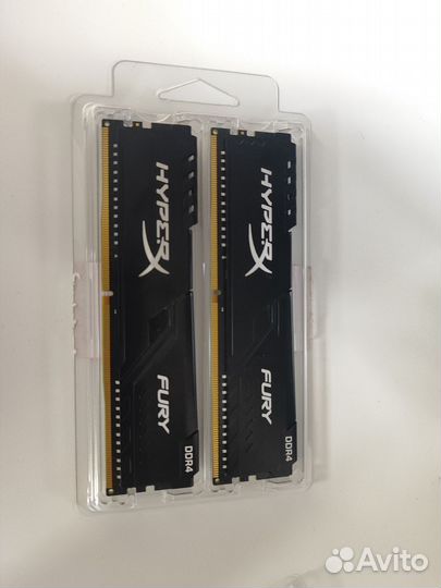 Оперативная память HyperX Fury DDR4 8GB 3200Mhz