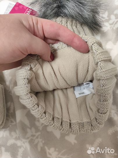 Зимняя шапка для девочки