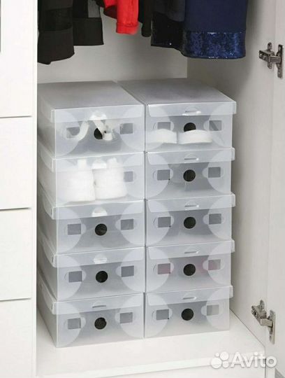 Пластиковые коробки