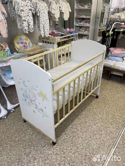 Детская кровать колесо-качалка My Dream