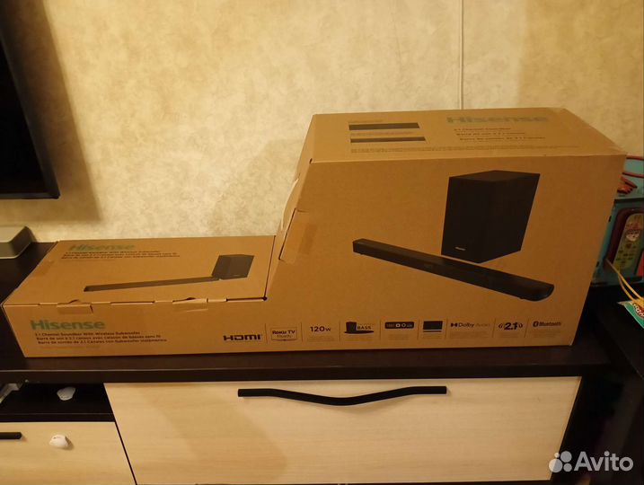 Саундбар hisense hs212 Новый
