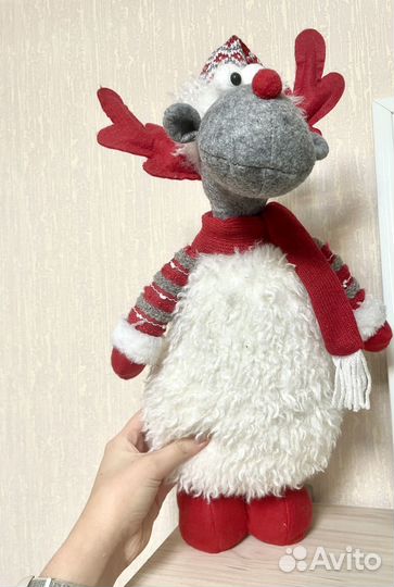 Игрушка олень новогодний