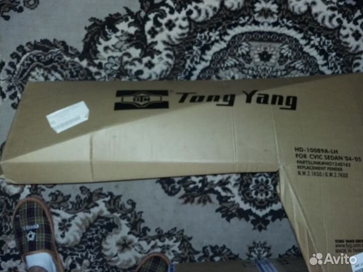 Крыло honda civic 7