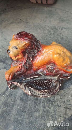 Пепельница Лев Керамика