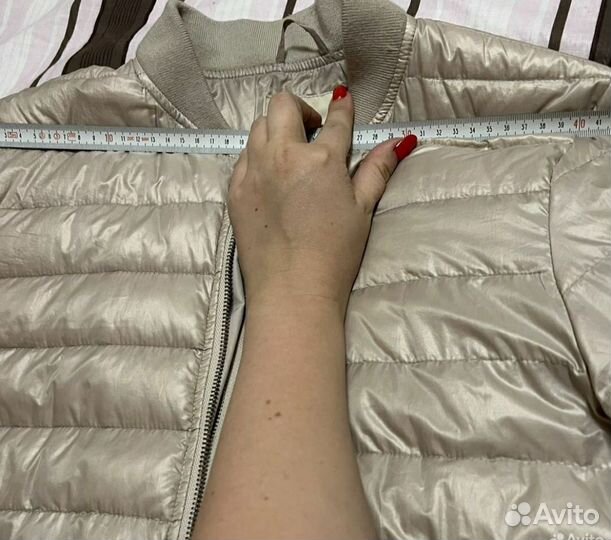 Пуховик легкий женский zara 44