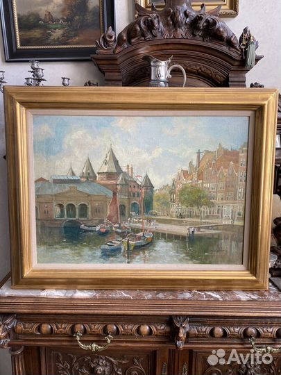 Старинная антикварная картина