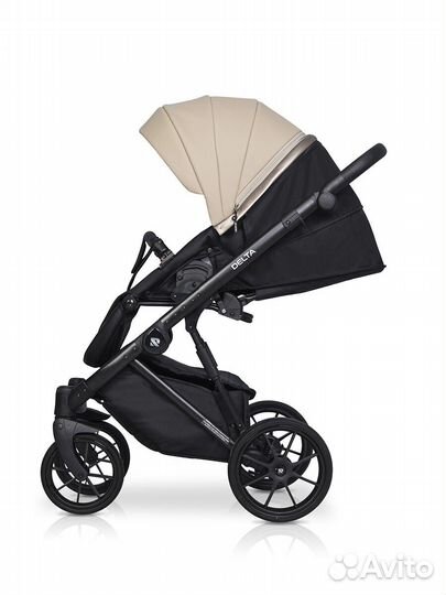 Детская коляска1 3в1 Riko Basic Delta Ecco Camel