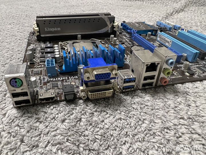 Материка + процессор +память