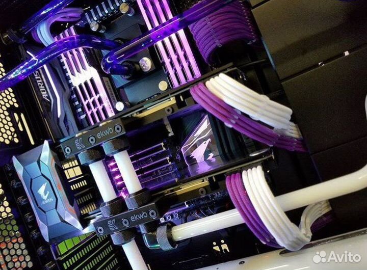 Кабель ATX 24pin для пк к мат плате, декоративный