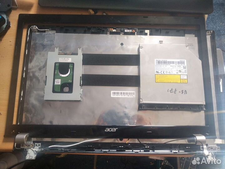 Acer v3-771 v3-771g разбор запчасти