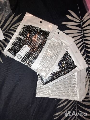 Маска со стразами. Новые в упаковке