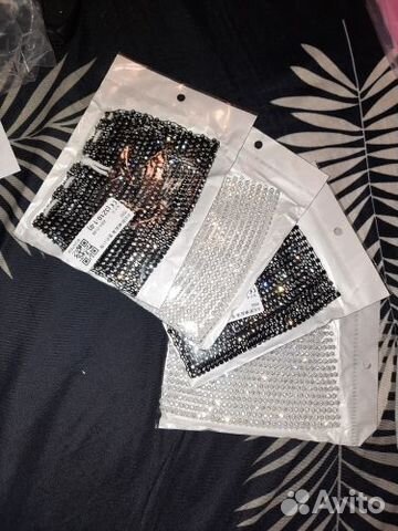 Маска со стразами. Новые в упаковке