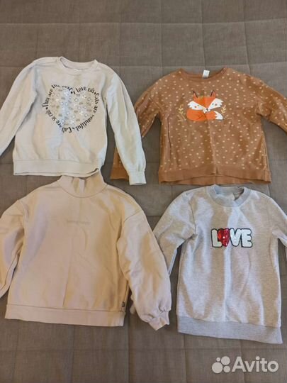 Пакет одежды на девочку 128 134 размер