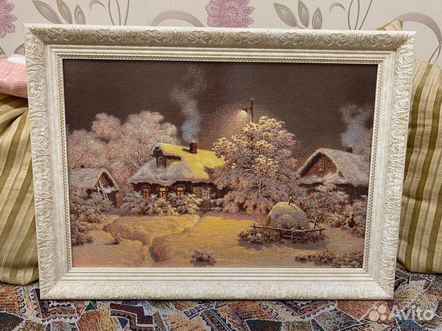 Вышитая картина «Шоколадная ночь»