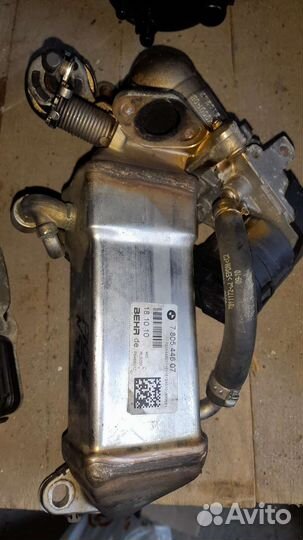 Радиатор он с егр на n57