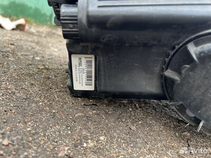 Фара левая линзованная Hyundai Solaris 2