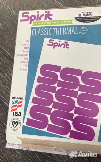 Трансферная бумага для тату Spirit расходники