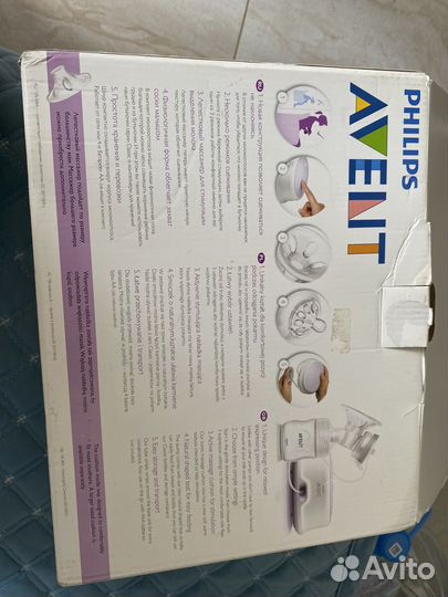 Молокоотсос avent электрический