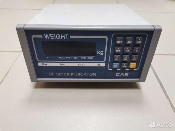 Весовой прибор CAS CI-5010A