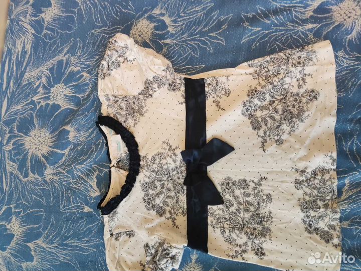 Летняя кофточка и юбка на девочку 122 128