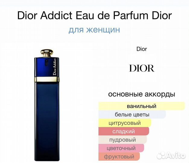 Духи Dior Addict Eau de Parfum 100мл