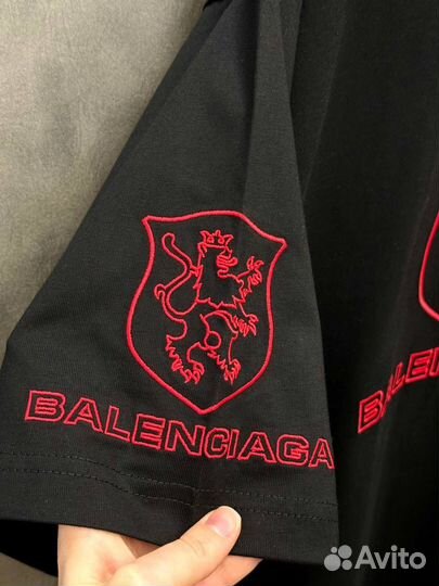 Футболка Balenciaga оверсайз (хит 2025)
