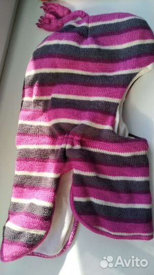 Шапка-шлем зимняя