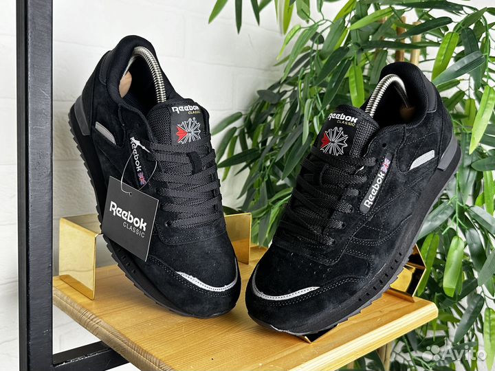 Кроссовки мужские Reebok Classic 41-46 черные