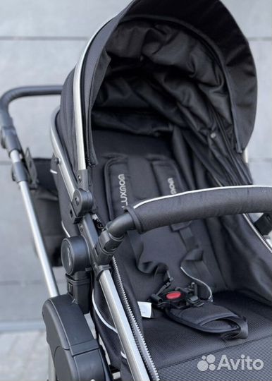 Коляска 2 в 1 (стильный черный )