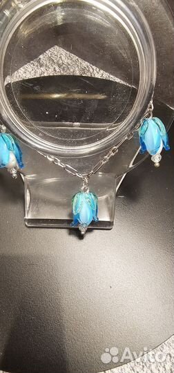 Браслет ручной работы лэмпворк