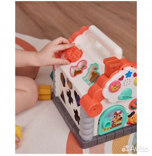 Развивающий музыкальный домик- сортер