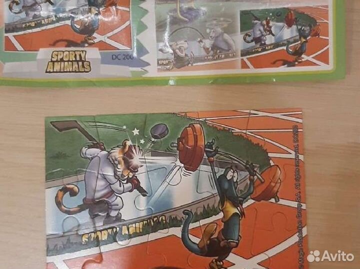 Киндер пазлы