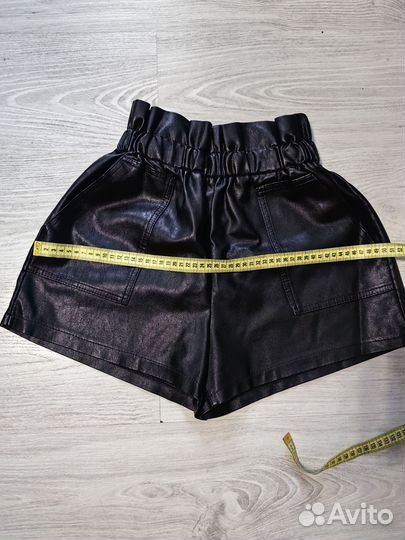 Шорты женские экокожа