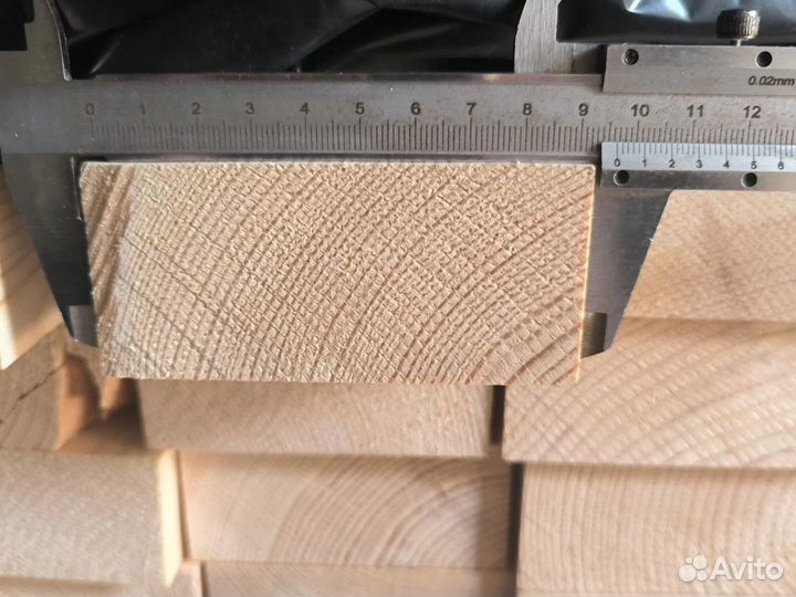 Сухая доска за м2 45 мм 125 мм 6000 мм, ав